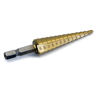 TITAN #1 1/8" - 1/2" STEP DRILL BIT