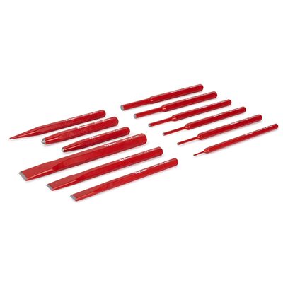 TITAN 12 pc. Chisel & Punch Set