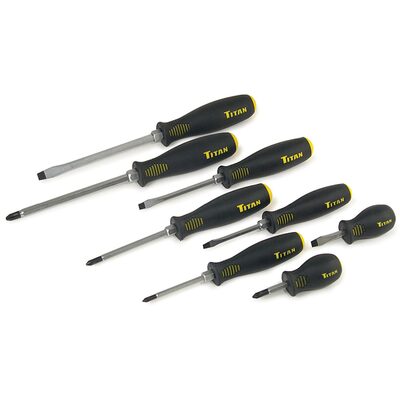 TITAN SCREWDRIVER SET 8PC