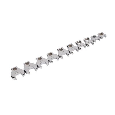 TITAN 10-PC 3/8" DR MM CROWSFOOT WRE