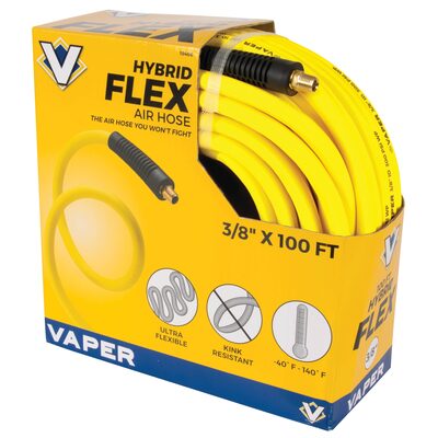 TITAN 3/8" X 100' HYBRID AIR HOSE - 1/4