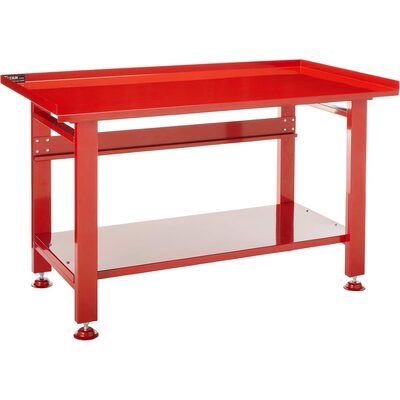 TITAN Professional Workbench 60 inch x 31 Inch x 34 inch - Red