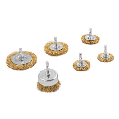 Titan 6 pc. Crimped Wire Brush Assortment