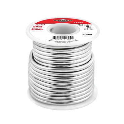 TITAN Acid Flux Core Solder 1/8 in. x 1 lb.