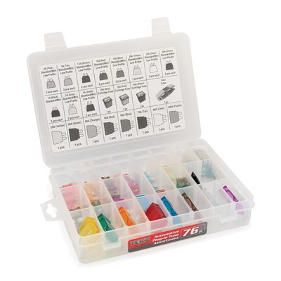 TITAN Auto Plug-In Fuse Assortment (76-Piece)