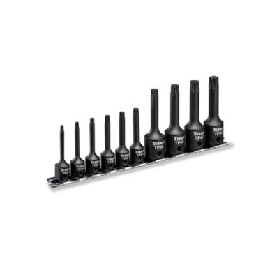TITAN 10 pc. Impact Torx Plus Bit Socket Set