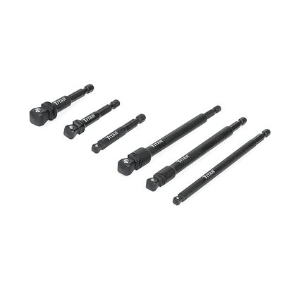 TITAN 6-PC IMPACT WOBBLE ADAPTER SET