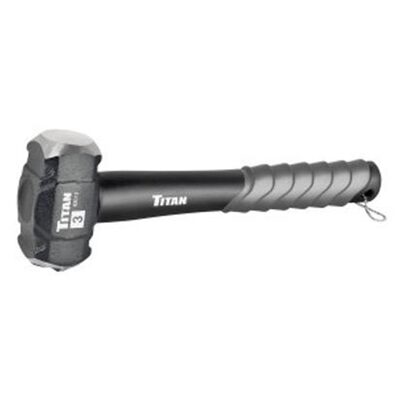 Titan 3 lb. Cross Pattern Drilling Hammer