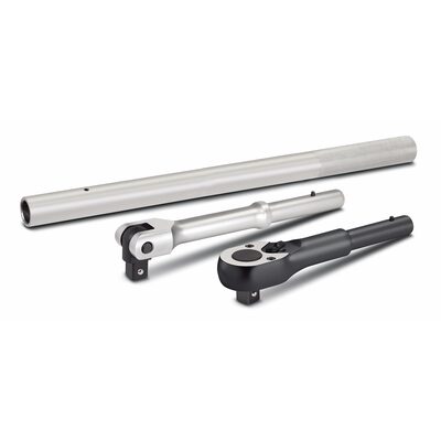 Titan Titan Bar-X&trade; 3pc. 3/4-in. Drive Interchangeable Ratchet and Breaker Bar  Set