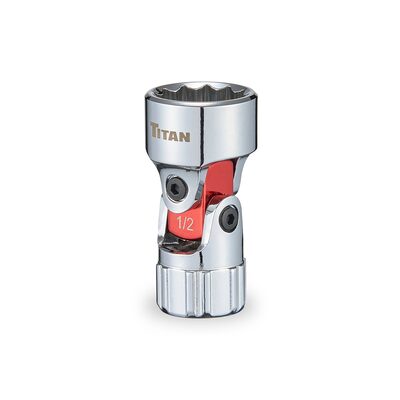 Titan 1/4 in. Drive Auto-Flex&trade; 1/2 in. Socket