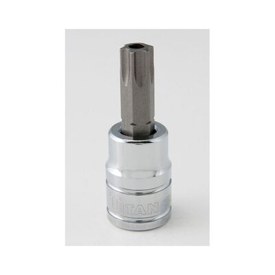TITAN 3/8" DR T50 TR TORX BIT SOCKET
