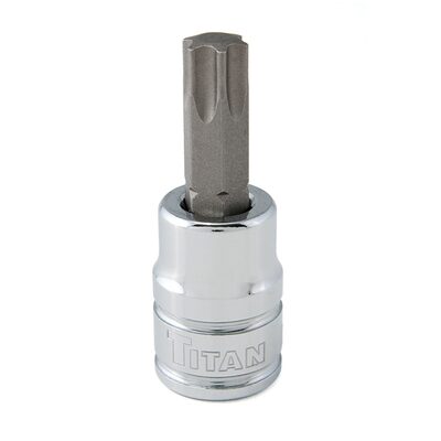 TITAN 3/8" DR T50 TORX BIT SOCKET