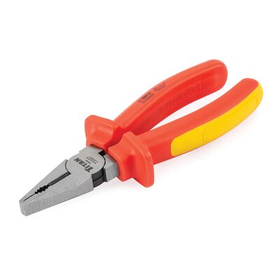 Titan 7 in. Insulated Combination Pliers