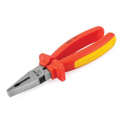 Titan 8 in. Insulated Combination Pliers