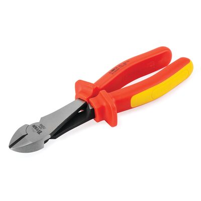 Titan 8 in. Insulated Extended Diagonal Pliers