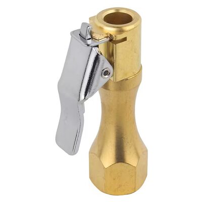 TMR Straight Air Chuck - Lock-On, Closed, Euro Style