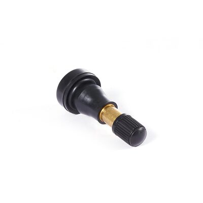 Tire Mechanic's Resource TR600HP High Pressure Snap-in Tire Valve with Brass Stem (Pack of 100)