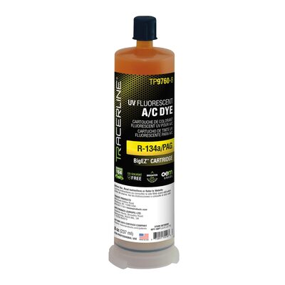 Tracer Products 8 oz (237 ml) R-134a/PAG BigEZ A/C dye cartridge