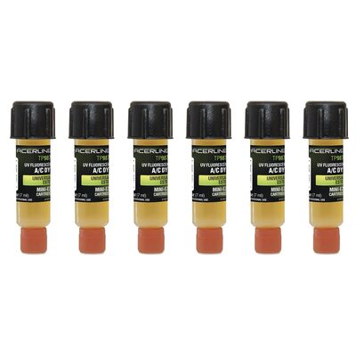Tracer Products (6) 0.25 oz (7 ml) universal/ester Mini-EZ A/C