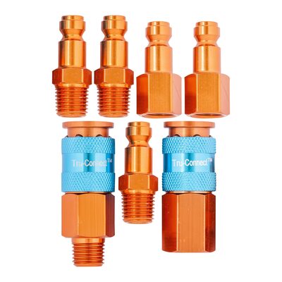 Plews Edelmann 1/4" Orange Coupler Kit