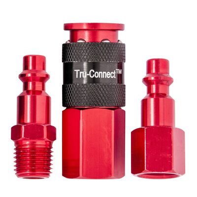 Plews Edelmann 1/4"Red Coupler Kit