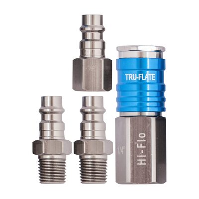 Plews Edelmann 1/4" Coupler Set