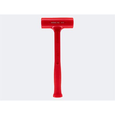 Trusty Cook Inc. 26 oz Soft Face Slimline Dead Blow Hammer - Model S3 - Red