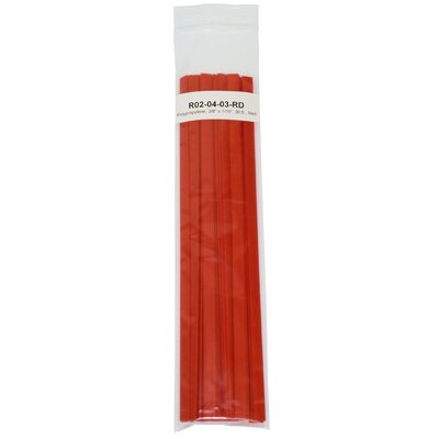 Polyvance Polypropylene Strip, 3/8&rdquo; x 1/16&rdquo;, 30 ft., Red