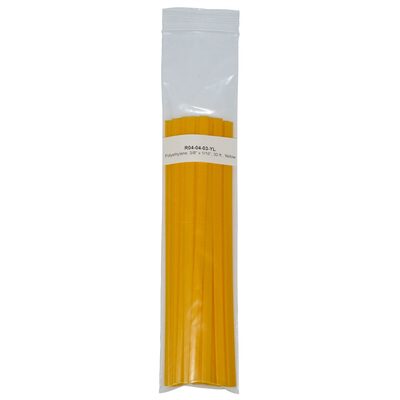 Polyvance Polyethylene Strip (LDPE,) 3/8&rdquo; x 1/16&rdquo;, 30 ft., Yellow