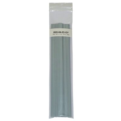 Polyvance TPO Strip, 3/8&rdquo; x 1/16&rdquo;, 30 ft., Gray