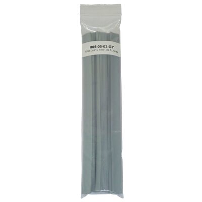 Polyvance TPO Strip, 5/8" x 1/16", 30 ft., Gray