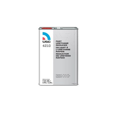 US Chemical 4210-1 Fast Dry Urethane Reducer, 1 gal, Liquid