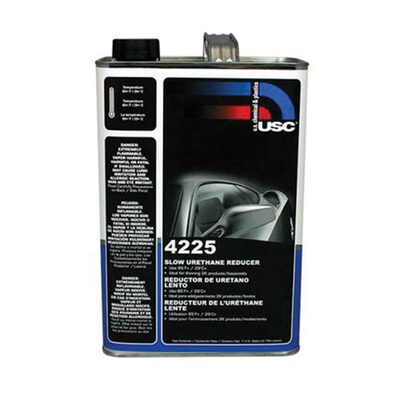 US Chemical 4225-1 Slow Dry Urethane Reducer, 1 gal, Liquid
