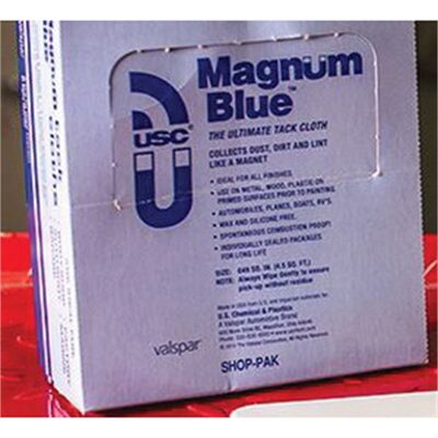 US Chemical Magnum Blue 60075 Tack Cloth, 36 x 18 in