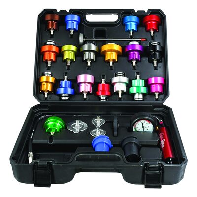 UVIEW Universal Radiator Pressure Test Kit for Detecting Coolant System Leaks