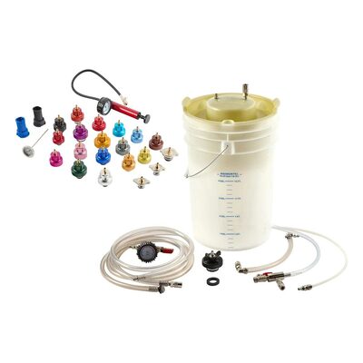 UVIEW Vacufill Jr. with Universal Radiator Cooling System Pressure Adapter Kit