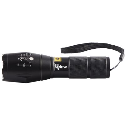 UVIEW UV Phazer Black 395nm Professional UV Leak Detection Light - Rechargeable