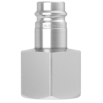 Vacula Nipple; Eurostandard 3/8" Body Size; 1/2" Female NPT