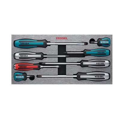 Vessel Tools MEGADORA ImpA Assorted SD 8pc set in EVA