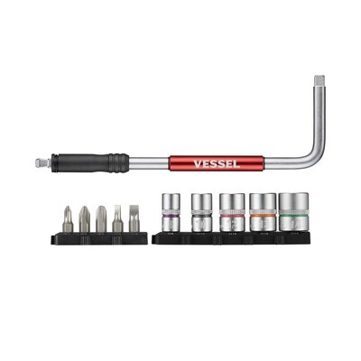 Vessel Tools 2 Way -Speed L Handle, 11pc Set