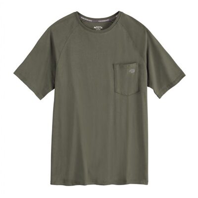 Workwear Outfitters Perform Cooling Tee Moss Green, Medium
