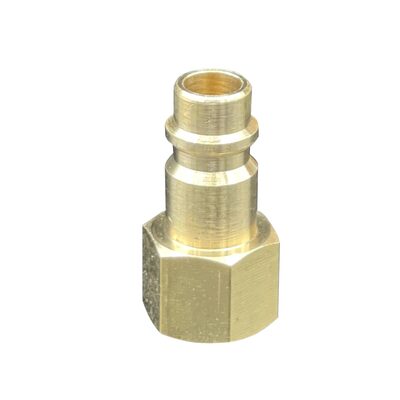 VIM Tools High Flow Brass Plug - 1/4 Inch N Point Female - 20 Pack