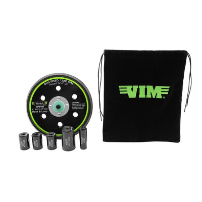 VIM Tools 6" Back Up Pad Kit - 6 Durable Pads