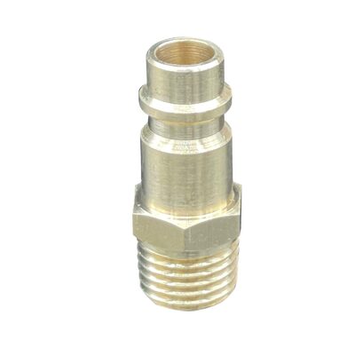 VIM Tools High Flow Brass Plug - 1/4 Inch N Point Male - 20 Pack