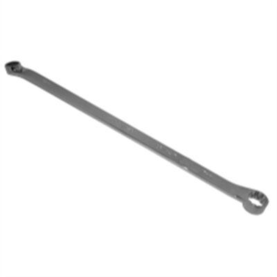 VIM Tools Drain Plug Wrench, Extra Long, Offset Box Heads 14 mm X 17 mm