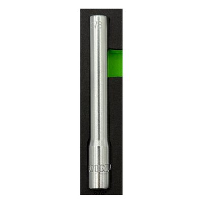 VIM Tools 3/8 Inch SAE Extra Deep 6 Point Socket - 3/8 Inch Drive