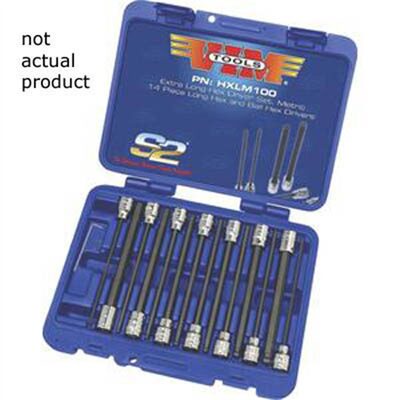 VIM TOOLS Ex Blade 8Mm  3/8 Sq Dr Holde