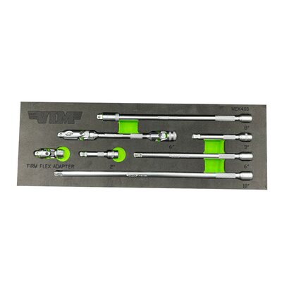 VIM Tools 7 Piece 1/4 Inch Drive Master Extension Kit