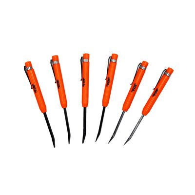 VIM Tools Mini Prybar - Orange - 6 Pack
