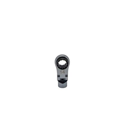 VIM Tools 14MM 12PT Nano Flex OffSet Ratcheting Attachment 3/8" Drive